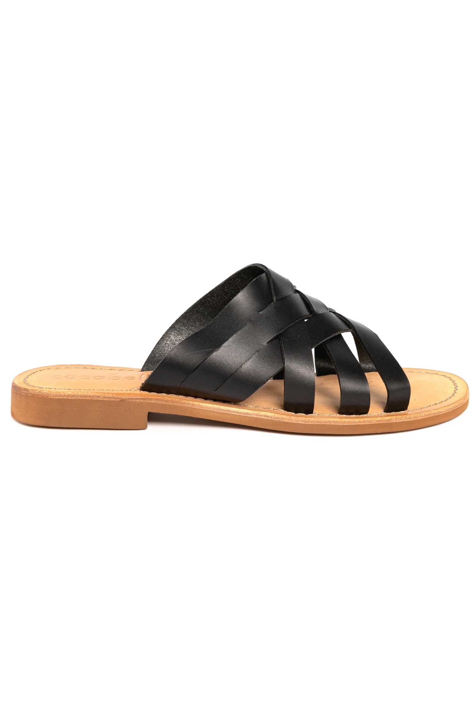 Cocobelle leather slide store sandals