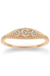 Valley Rose 14K Gold Mojave Champagne Diamond Ring