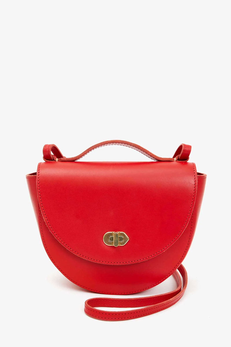 Clare V Elodie Shoulder Strap Tomate