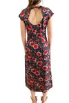 No.6 Erika Dress in Red Roses