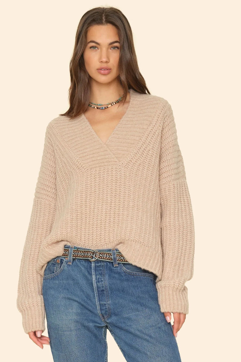 Xirena Keyes Sweater in Cream Ice