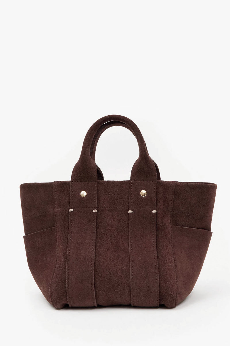 Clare V. | Louis Crossbody Bag in Cuoio Brown