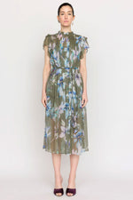 Christy Lynn Vera Dress in Viridian Prism