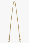 Clare Vivier Crossbody in Light Brass Thin Chain