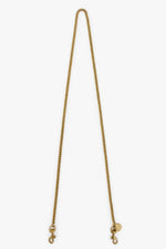 Clare Vivier Crossbody in Light Brass Thin Chain