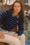 Trovata Ryann Sweater in Blue Stripe