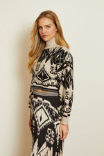 Caballero Maeva Sweater in Ikat Tapestry