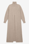 Maliparmi Wool and Cashmere Sweater Dress in White Sand