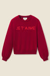 Trovata Ryann Sweater in Red