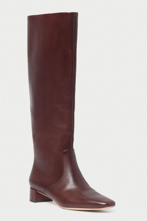 Loeffler Randall Indy Low Heel Tall Boot in Espresso