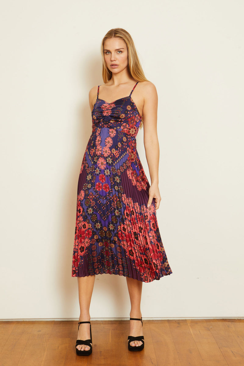 Caballero Donna Patchwork Pansy Dress