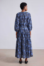 Apiece Apart Luminile Tier Maxi Dress Heritage Sky