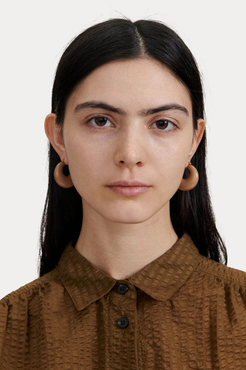 Rachel Comey Grass Earrings in Mustard