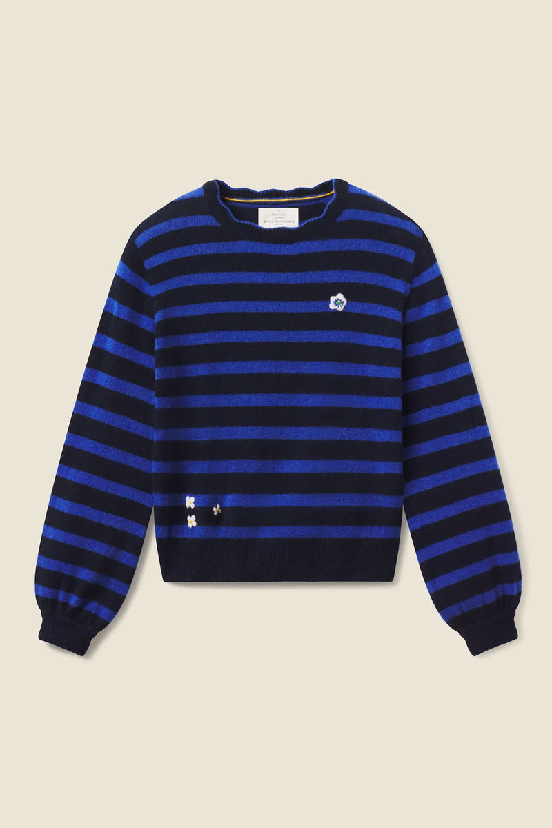 Trovata Ryann Sweater in Blue Stripe