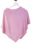 Not Shy Cashmere Poncho Cape in Ballet Pink