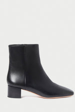 Loeffler Randall Ginny Square Toe Ankle Boot in Black