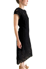 No.6 Erika Dress in Black Lace