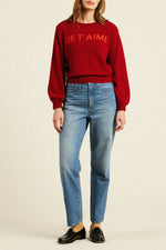 Trovata Ryann Sweater in Red