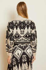 Caballero Maeva Sweater in Ikat Tapestry