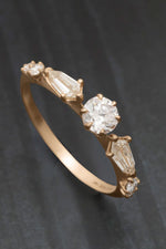 Valley Rose 14K Gold Arwen Diamond Ring