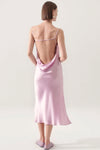 Silk Laundry Carrie Dress in Lilac