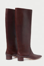 Loeffler Randall Indy Low Heel Tall Boot in Espresso