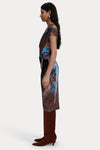 Rachel Comey Caskey Dress In Brown