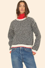 Xirena Mabel Sweater in Black Creme