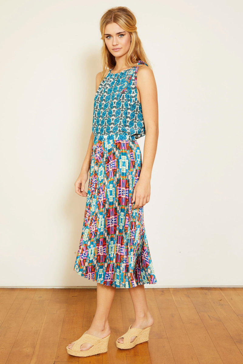 Caballero Mia Kaleidoscope Batik Skirt