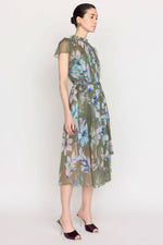 Christy Lynn Vera Dress in Viridian Prism