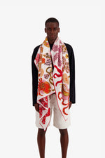 Inoui Editions Jardin De Sirenes White Scarf