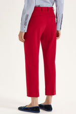 Maliparmi Comfy Jersey Trousers in Red