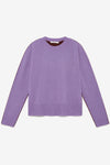 Maliparmi Cashmere Wool Sweater Purple and Brown