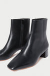 Loeffler Randall Ginny Square Toe Ankle Boot in Black