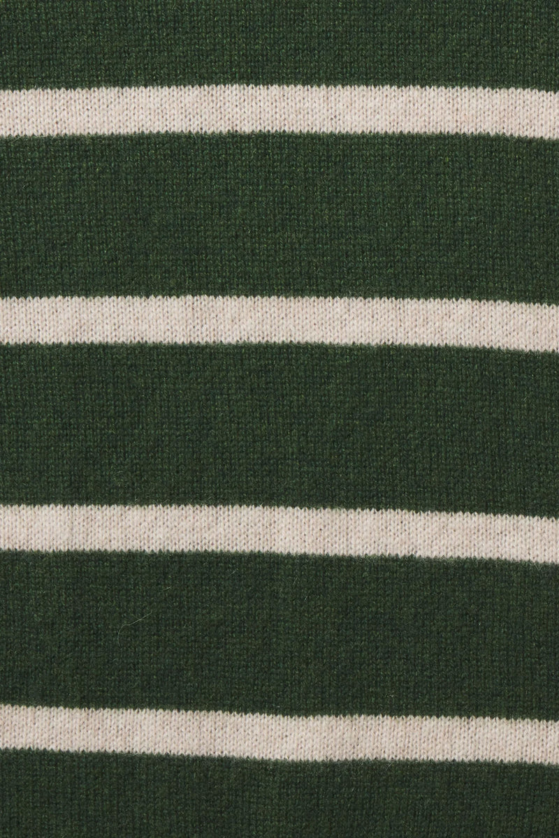 Trovata Ryann Sweater in Green Stripe