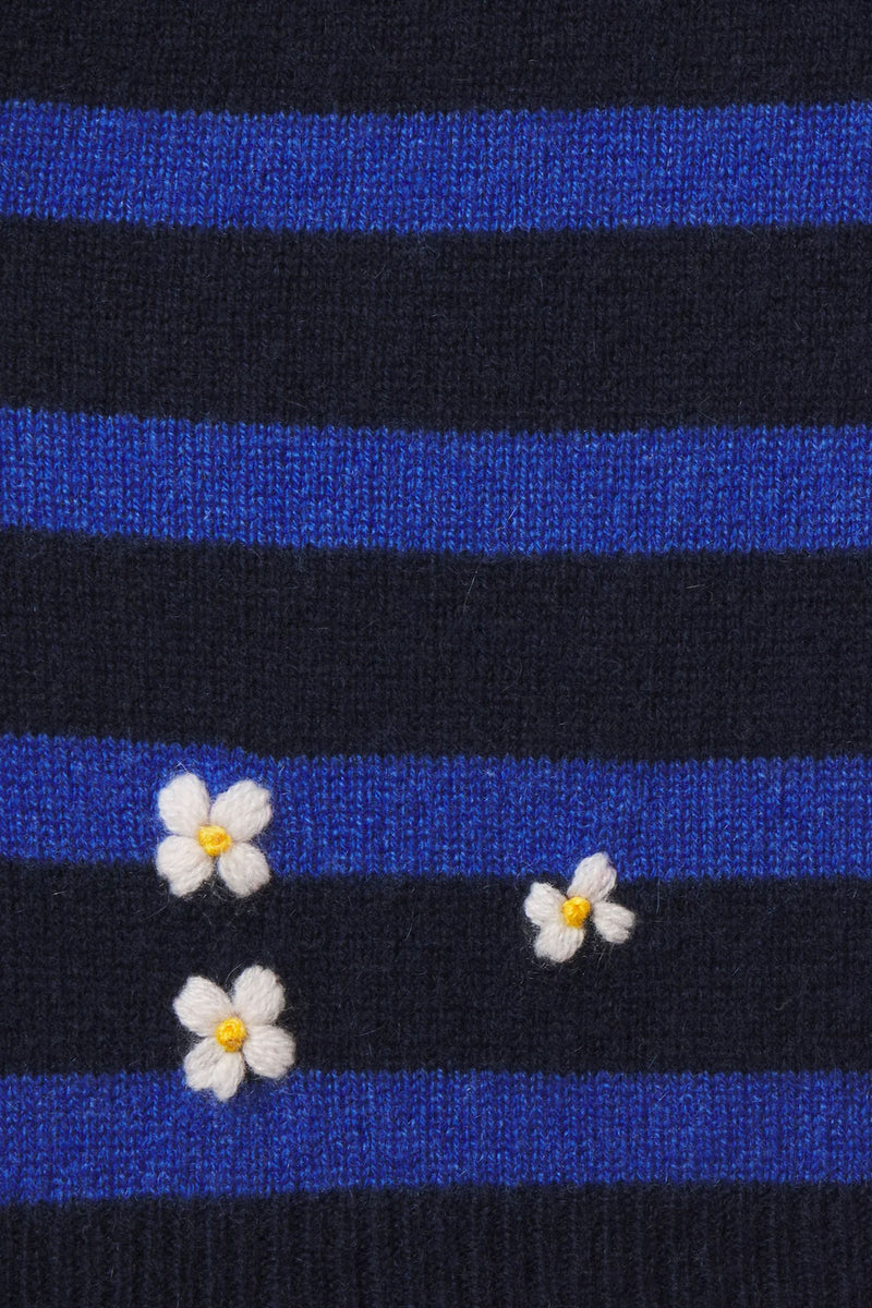 Trovata Ryann Sweater in Blue Stripe