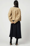 Atelier Delphine Valence Cardigan in Sand