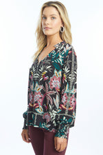 Caballero Miki Top in Dusk Primrose Print