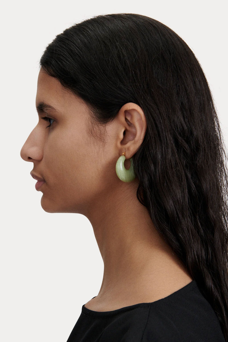 Rachel Comey Grass Earrings in Pear