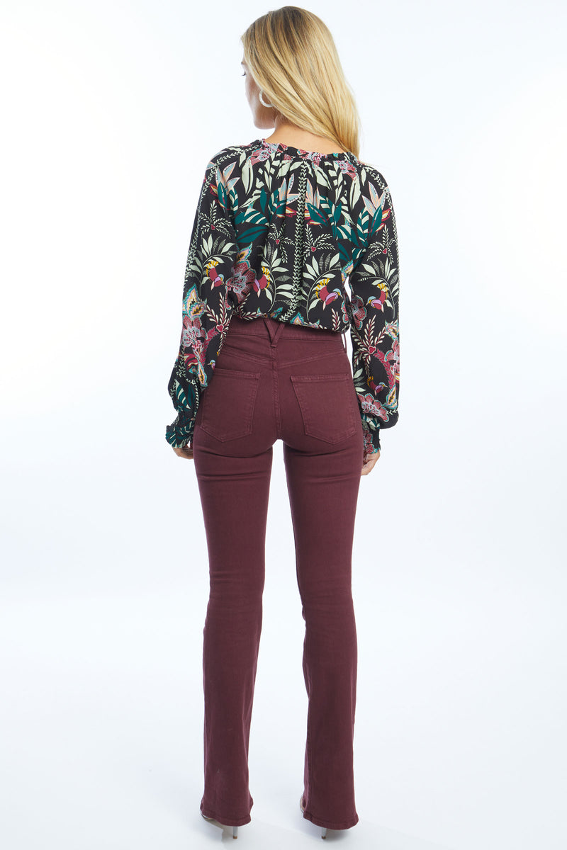 Caballero Miki Top in Dusk Primrose Print