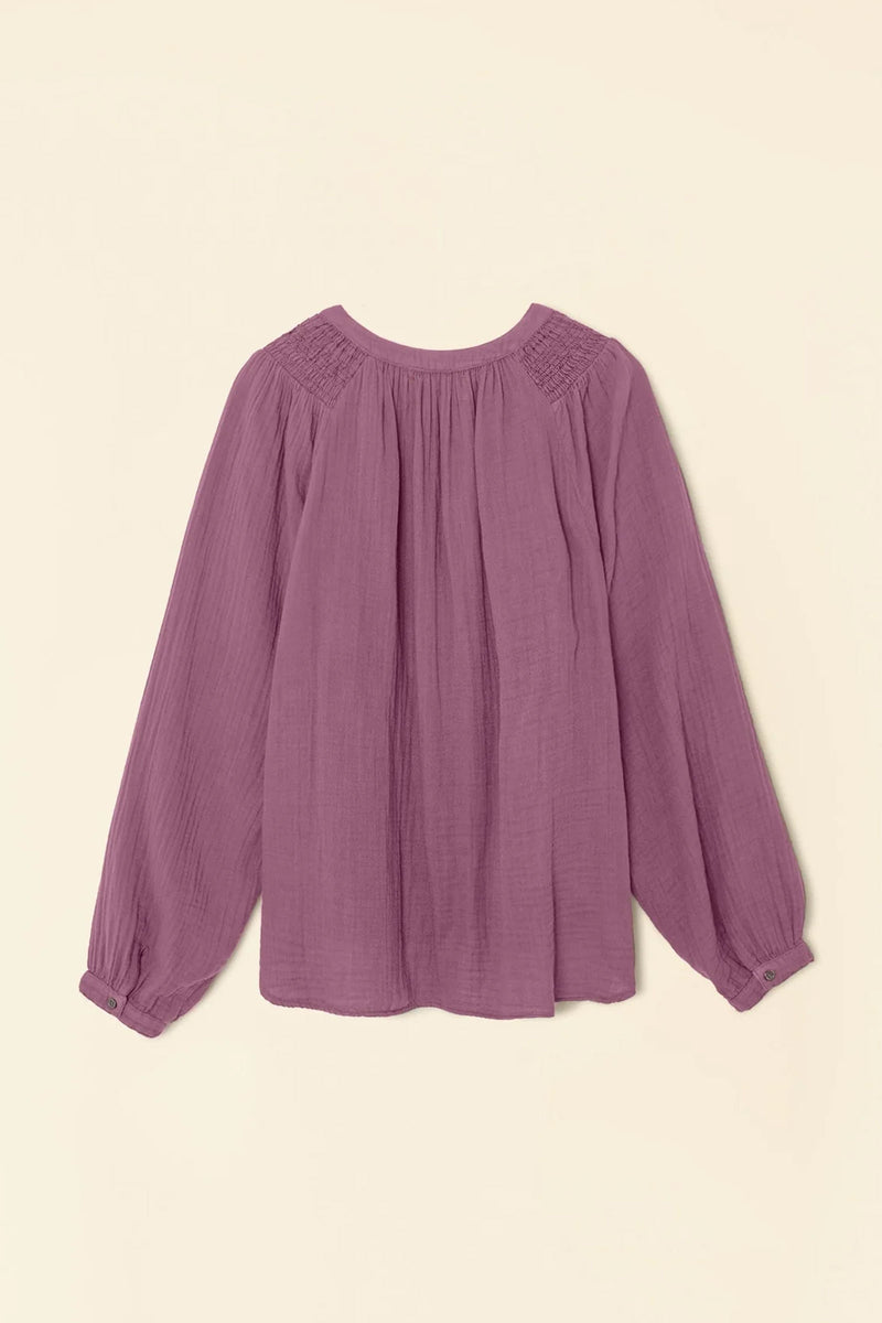 Xirena Adelle Shirt in Plumlot