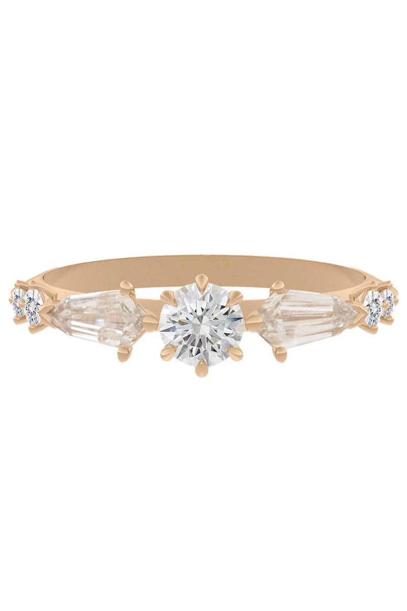 Valley Rose 14K Gold Arwen Diamond Ring