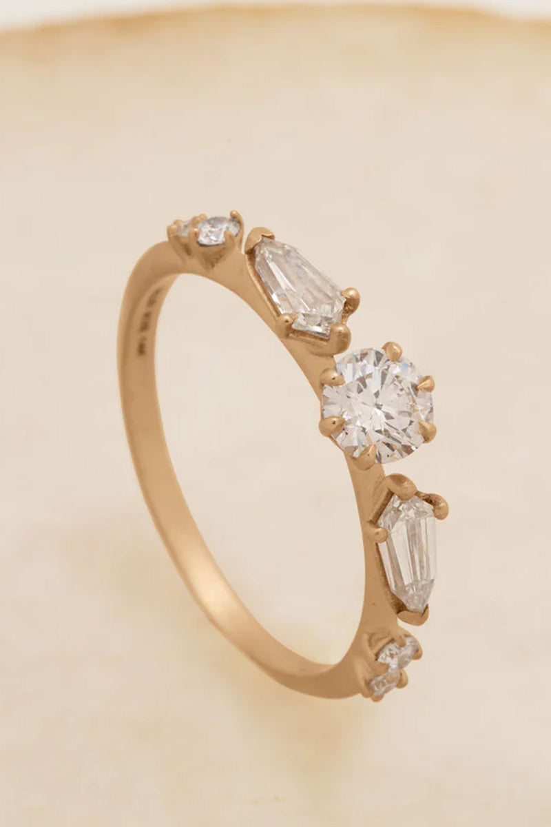 Valley Rose 14K Gold Arwen Diamond Ring