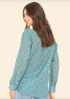 Xirena Beau Shirt in Aqua Teal