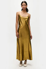 Silk Laundry 1996 Gold Dress